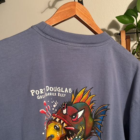Teez Australia Port Douglas Great Barrier Reef Australia Vacation T-Shirt Large - Picture 11 of 12